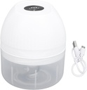 Electric Mini Garlic Mincer, 250ML Electric Garlic Chopper, Mini Portable Veggie Chopper, Portable Small Food Processor, Electric Garlic Chopper for Ginger, Chili, Fruit, Meat
