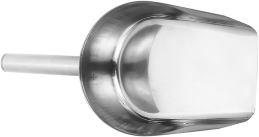 [BRSREFILDN5Q4CTH] VICASKY Multi-Purpose Stainless Steel Ice Cube Shovel Food Scoop for Ice Flour and French Fries for Kitchen and Bar Use