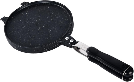 [BRSREYD5CR7WYDT4] PRETYZOOM Creative Waffle Maker for Egg and Ice Cones Non-stick Baking Tool Double-sided Pan for Home and Outdoor Cooking Easy to Use and Portable Baking Mold