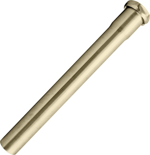 [BRSRMCQPDN4BY2Q6] Westbrass A421-01 1-1/4" x 12" Slip Joint Extension Tube, Polished Brass