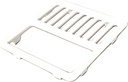 PROFLO PF912 9-1/2" Cast Iron Half Top Grate - White