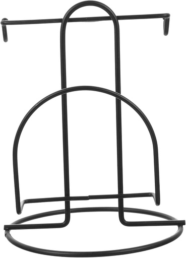 [BRSREHY2PMDQGDTJ] Sosoport Iron Plate Display Holder with Cup Organizer Stand Stable Metal Dish and Cup Holder for Home Storage and Decoration Modern Minimalist Design Iron Material Housewarming and