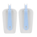 Unomor 2pcs Break Resistance Ice Scoop Flour Scoop for Rice Nuts Candy Dried Fruits