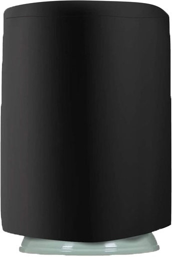 [BRSROHTQOYBRG2Q2] Table Cover Waterproof Round Patio Cool Bar Table Cover with Drawstrings, Fade Resistant Fabric for Cocktail Coffee Outdoor Furniture Side Tables, Diameter 20.5 * Height 23 Inches Black