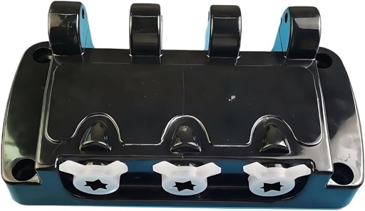 [BRSREYYQOINB4HTX] Ice Cream Machine Discharge Valve Black Panel Block Front Fittings Compatible For DONPER Soft Serve Ice Cream Machines Accessories With Modeling Caps Ice Cream Machine Black Panel Module With Styling