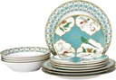 Noritake Lodi's Morning 12-Piece Dinnerware Set, Service for 4