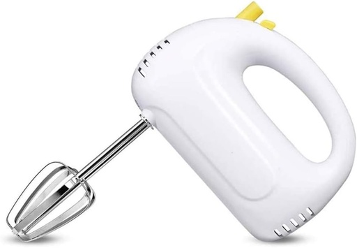 [BRSROAT6C4CG2CLV] MaGiLL Professional Handheld Whisk 5-Speed Turbo Button Electric Hand Mixer, Stainless Steel Twisted Wire Beaters and Whisk fine