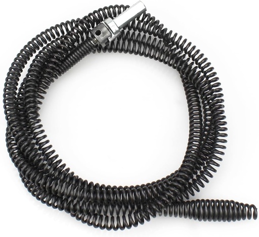 [BRSROAT2OYPQEAL5] YankMooM Drain Snake for Drill 6.5Ft Drain Clog Remover with Drill Connector Flexible Drill Drain Snake Cable for Kitchen, Bathroom Sink and Toilet