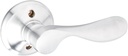 Champagne Right Handed Lever Non-Turning Lock, Satin Chrome (F170 CHP 626 RH)