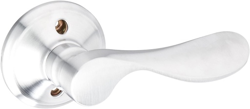 [BRSWIZ3ROMAW2FYV] Champagne Right Handed Lever Non-Turning Lock, Satin Chrome (F170 CHP 626 RH)
