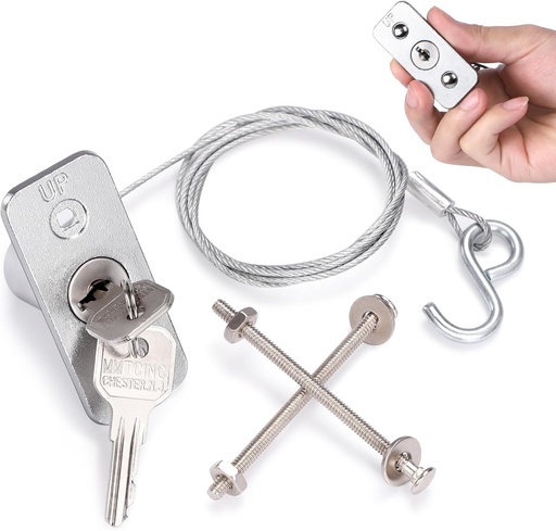 [BRSRA2T2AB6QEADU] SIHAI 1 Pack Garage Door Locks with Keys, Garage Emergency Release Lock with 2 Keys