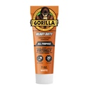 Gorilla Heavy Duty Construction Adhesive, White Glue, 7 Ounce Squeeze Tube (Pack of 1) - Gap Filling and Waterproof