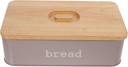 1pc Metal Bread Box Lid Versatile Storage Container for Bakery Goods Airtight and Moisture Kitchen Organizer for Home Use and Special Occasions