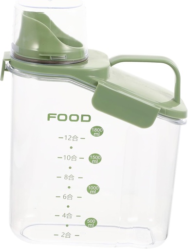 [BRSRABAHBUGQ2FLF] Ergonomic Design Food Storage Box Airtight Storage Containers for Pantry Sealed Tea Jar