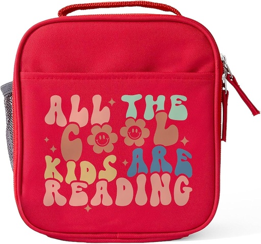 [BRSRA2YDOYFQMGTG] CafePress All The Cool Kids Are Reading Lunchbox Reusable Lunch Box