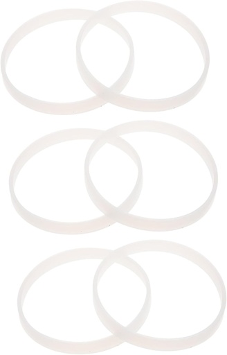 [BRSREZD3ARYWECQV] Luxshiny 30pcs Silicone Sealing for Juicers Reusable Gasket Juicer Replacement Parts Flexible and Safe Silicone Material for Kitchen Use