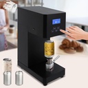 Semi Automatic Can Sealer Machine, 370W Commercial Automatic Cup Sealing Machine, with Intelligent Panel & Counting, Commercial Soda Can Sealer, Glass Plastic Tin Can Cup Can Sealer