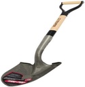 Truper 31209 Tru Pro Round Point Shovel with D-Handle, 30-Inch