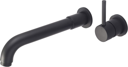 [BRSWYZINCAHAA3Y7] 4MT840 Polished Chrome Motegi Single Handle Roman Tub Faucet - Matte Black