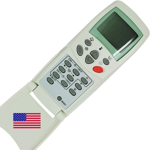[BRSWGAACCR4AA2A4] Replacement Remote Control for GE AGM06LHG1 AGM06LJG1 AGR05LHG1 AGM06LAG1 AGM06LBG1 AGS05LHG1 AGS05LJG1 AGS08AAG1 AC Room Air Conditioner