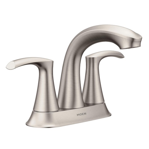 [BRSWGZYFDIMQIETU] Moen Graeden Spot Resist Brushed Nickel 2-handle 4-in Centerset Bathroom Faucet