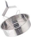 KICHOUSE Stainless Steaming Rack Separator Capacity Steamer for Food Double Handle Steamer for Electric Cookers