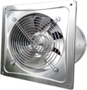 CLoxks Exhaust Fan 6/8/10/12 Inch Ventilation Fan, Powerful High-speed Stainless Steel Ventilation Fan with Check Valve, Durable Household Kitchen Exhaust Fan Vent Fan (Size : 12inch(300#))