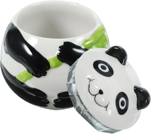 [BRSREYYQDEFBU2T5] PRETYZOOM Panda Cookie Jar Storage Supply Tea Canister Lid Seal Canister Protective Candy Jar