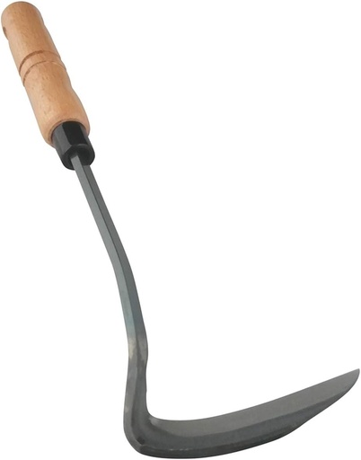 [BRSWGAAQCMBRQDY4] Japanese Gardening Weeding Sickle Nejiri Kama Sharp Steel Blade Made in Japan Traditional Craftsmanship