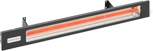 [BRSWYZL2DJ4AACQ4] Infratech SL-3024 BL Slimline 63.5" Single Element Fixture 3000 Watt, 240 Volt, Black Finish