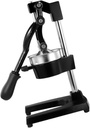 Manual Fruit Juicer Squeezer for Oranges Lemons Pomegranates Hand Press Kitchen Gadget Shaped Filter Plate for Maximum Juice Extraction