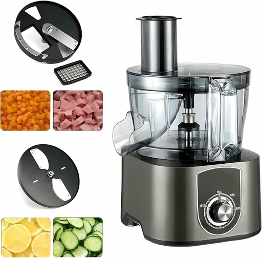 [BRSREGAEPMBB43AV] Electric Vegetable Ticer Chopper, Commercial Food Processor Profession
