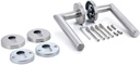 Door Levers Lock Set Round Handle with T Designs Steel Angles Door Handle for Interior Door Requiring Key Security