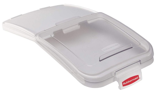 [BRSWIYIHAYGGIHIV] Rubbermaid Commercial Products ProSave Lid with 4-Ounce Scoop, 29-inch Length, Clear, for Kitchen Ingredient/Seed/Grain/Animal Feed Storage and Organization