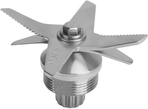 [BRSWY2YOCQBB4FLO] Blender Replacement Blade Stainless Steel Mixing Cutting Blender Blade Knife Spare Parts Fit for Juicer Blender 5200