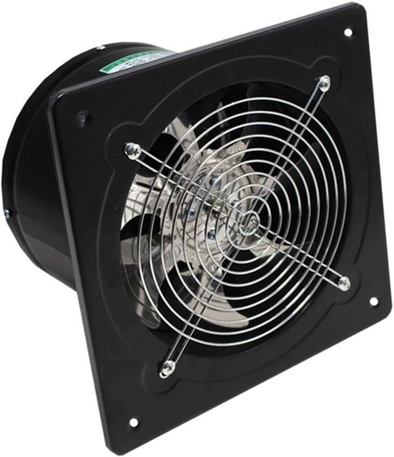 [BRSRA2QDO4FRSCA2] Exhaust Fan - Wall Mounted Ventilation Fan Low Noise Air Exhaust Vent for Home Bathroom Kitchen