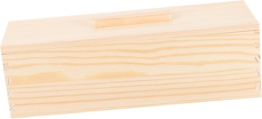 [BRSRAGL7AAFBGE3L] Unomor Lidded Nonstick Loaf Pan with Wooden Cover for Baking Toast Convenient Kitchen Supply for Home and Professional Use Bread Mold Box