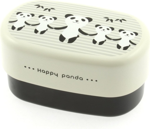 [BRSWIYIAO4GBKFI5] Kotobuki 2-Tiered Bento Box, Five Happy Pandas