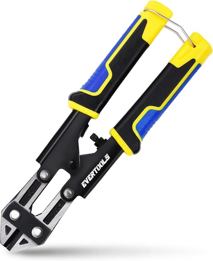 [BRSREEIPAB4AYF36] Mini Bolt Cutter, 8 inch Cr-V Steel Wire Cutter with Ergonomic Non-Slip Handles for Electrical Work, Gardening, Home Repairs, Crafting, and DIY Projects