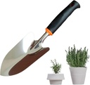 Garden Trowel, Hand Wide Garden Shovel Pointed Trowel Stainless Steel Garden Shovel for Planting, Transplanting, Weeding, Digging