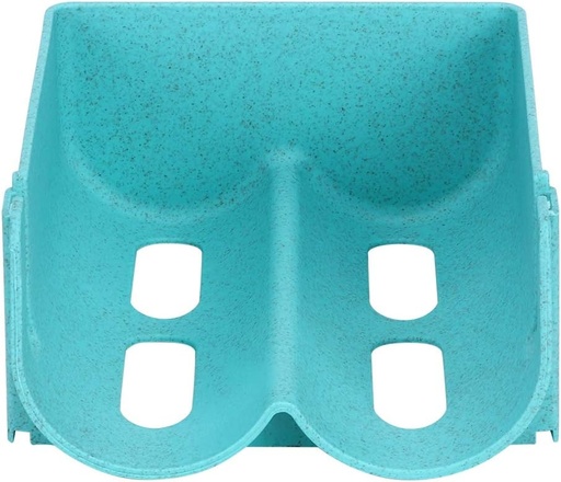 [BRSRAHAPBUFB4HTJ] Stackable Beer Can Holder Beverage Storage Rack Refrigerator Organiser Green Blue For Home Kitchen (Blue)