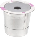 Refillable Stainless Steel Coffee Pod Capsules with Mesh Filter Reusable Coffee Strainer Compact Design for Easy Brewing Compatible with Original Machine