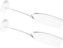 Luxshiny 2 Pcs Crystal Glass Goblets for Red Wine and Sparkling Wine Elegant Transparent Stemware for Home Bar Hotel Use