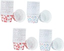 PRETYZOOM 200Pcs Muffin Cups Paper Baking Cups for Desserts Ice Cream and Snacks for Parties and Events Disposable Design for Easy Cleanup