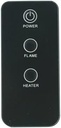 Remote Control for Twin-Star 23EF020GRA 28EF020GRA 33EF020GRA 23EF010GRA 28EF010GRA 33EF010GRA DFS-760-1 Electric Fireplace Infrared Quartz Space Heater
