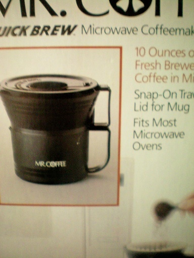[BRSWIZQ7OIFRACDU] Mr. Coffee Quick Brew Personal Coffee Maker -- 10 ounces of fresh brewed coffee in minutes -- Snap-on Travel Lid for Mug