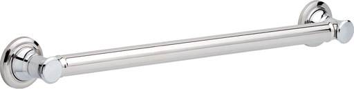 [BRSWIG33BMARAYAZ] DELTA FAUCET 41624 Traditional Grab Bar, 24-Inch, Chrome